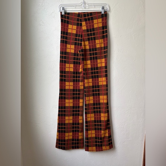 Urban Outfitters Bryn Pull-On Flare Pants - Size Small Retro Stretch Flare - Picture 10 of 11